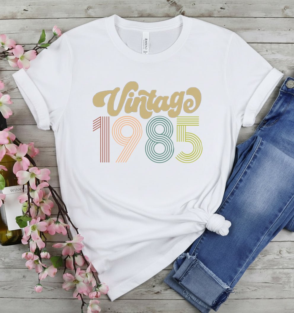 40th Birthday Shirt Vintage 1985