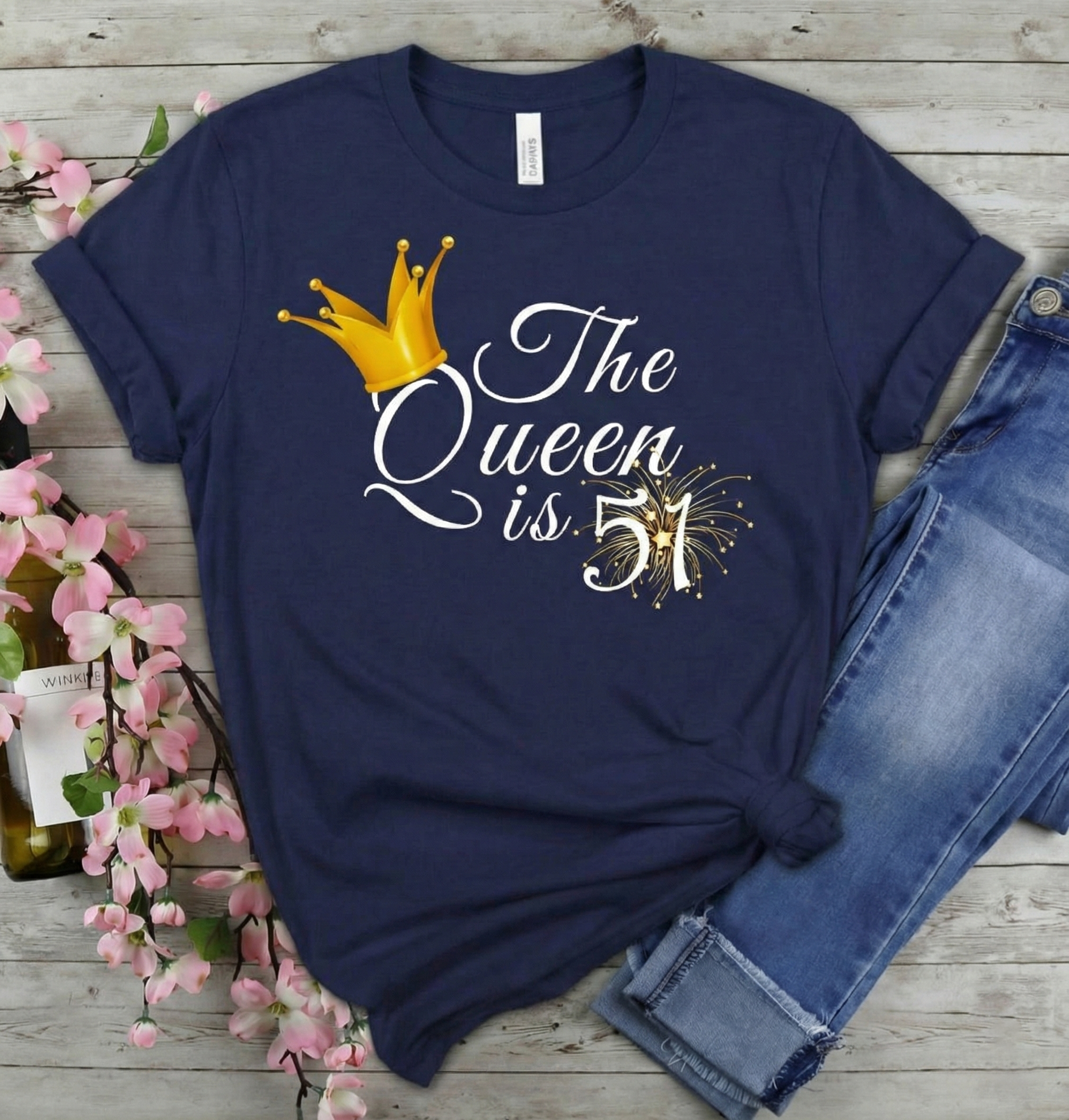 Queen is 51 Birthday shirt