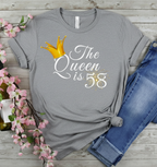 Queen is 58 Birthday shirt