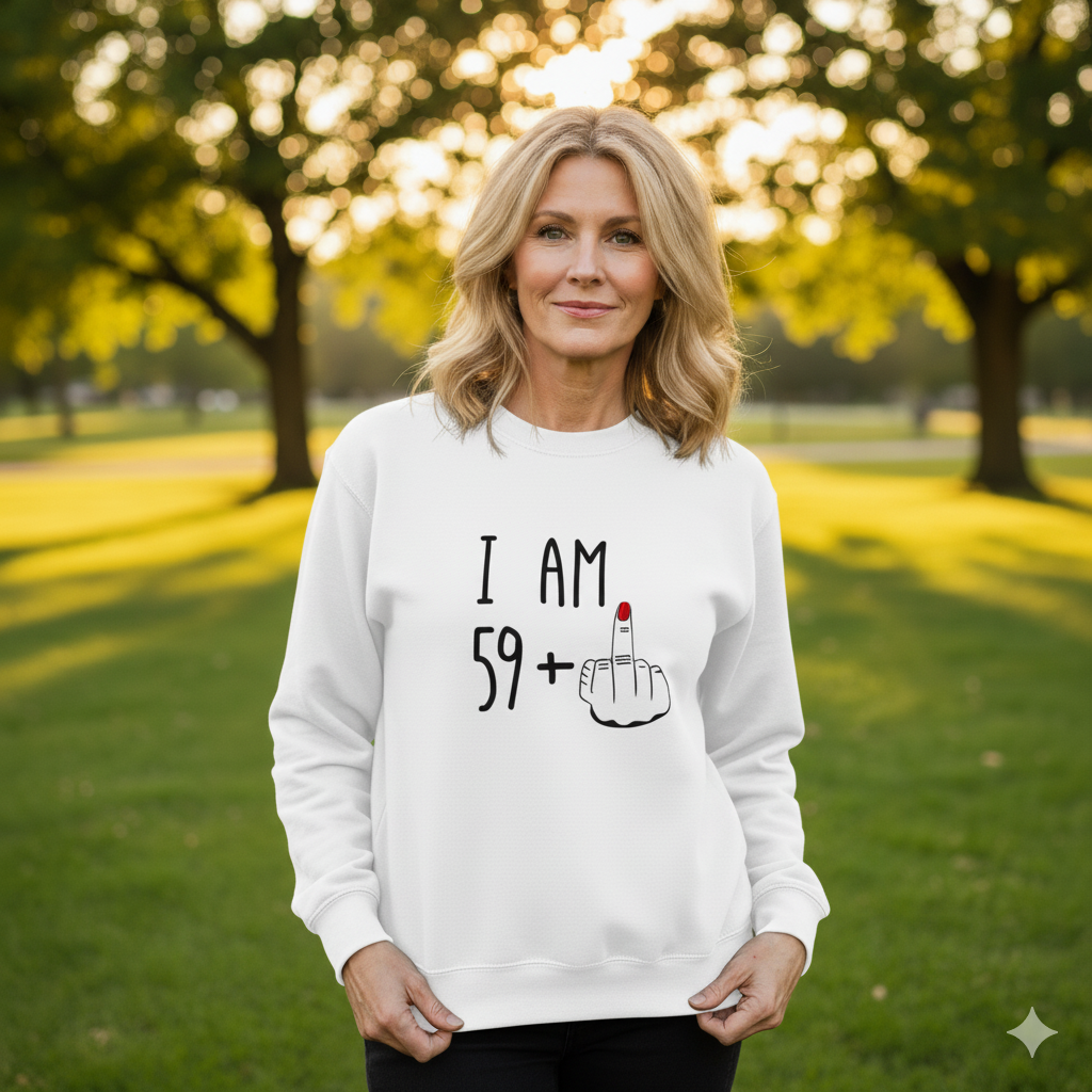 60th Birthday Sweatshirt For Women