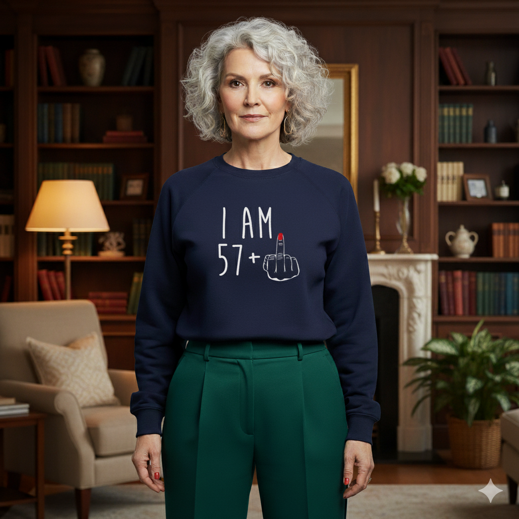 58th Birthday Sweatshirt For Women