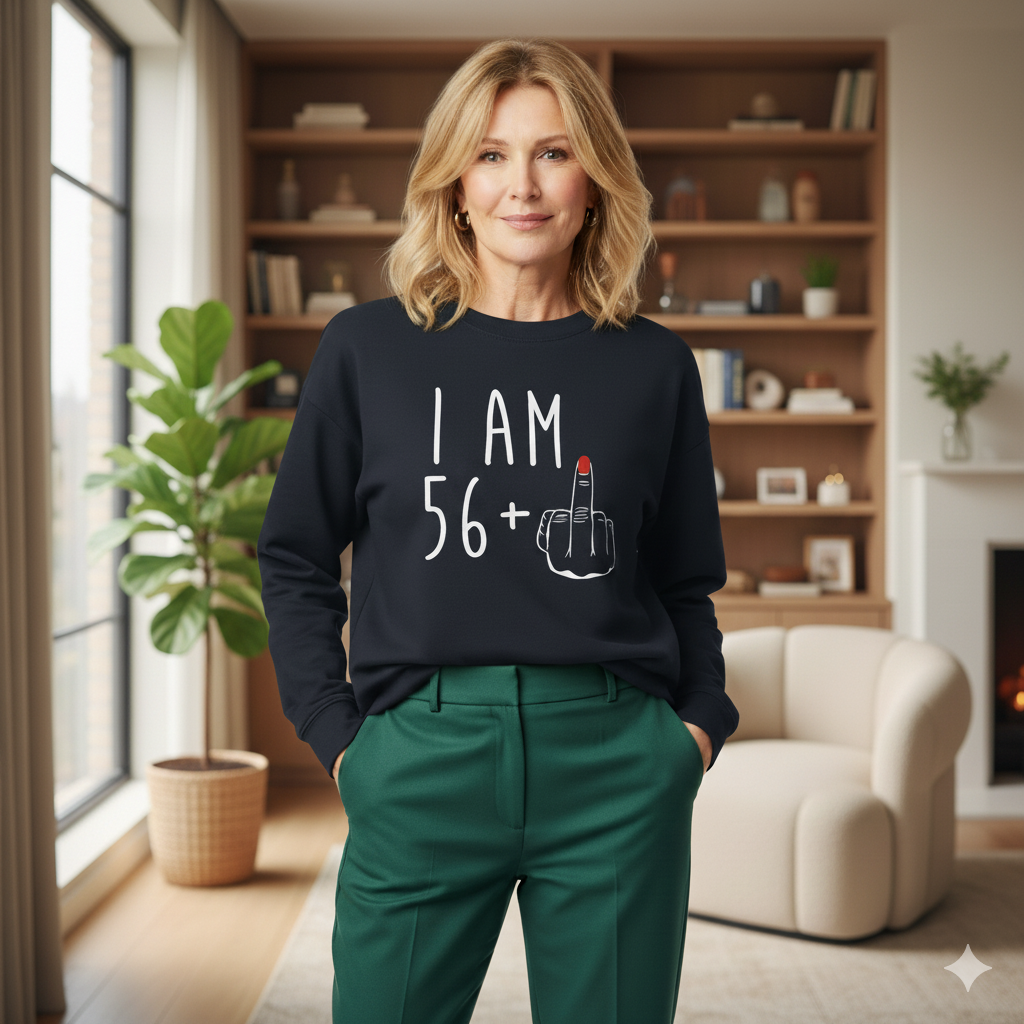 57th Birthday Sweatshirt For Women
