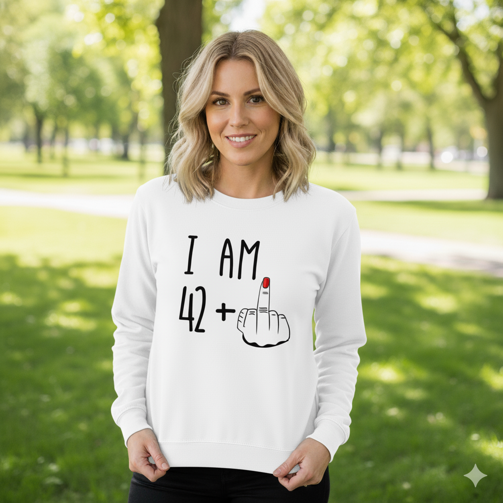 43rd Birthday Sweatshirt For Women