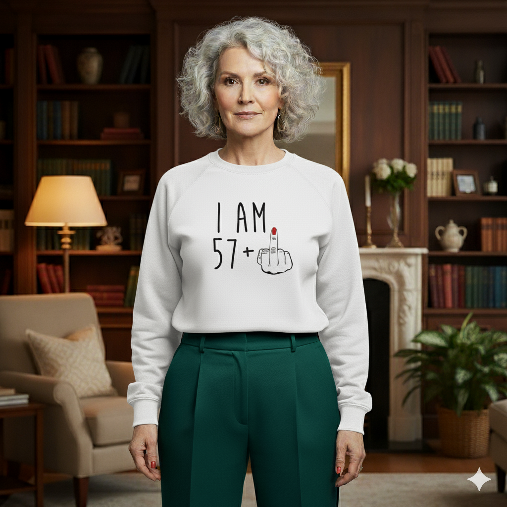 58th Birthday Sweatshirt For Women