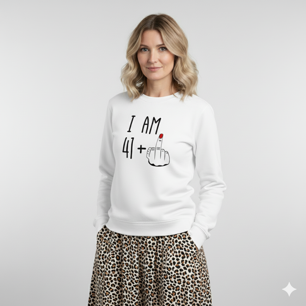 42nd  Birthday Sweatshirt For Women