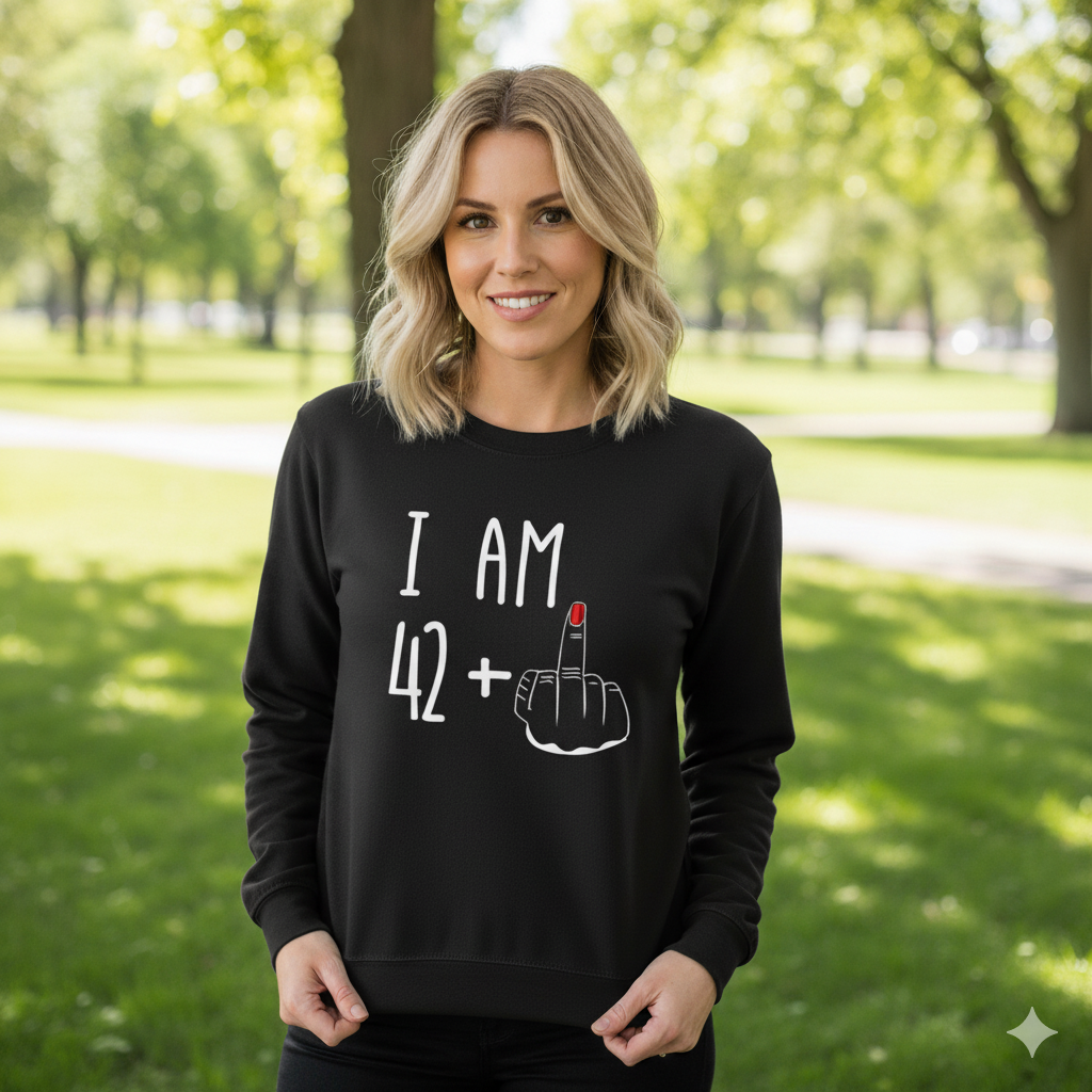 43rd Birthday Sweatshirt For Women