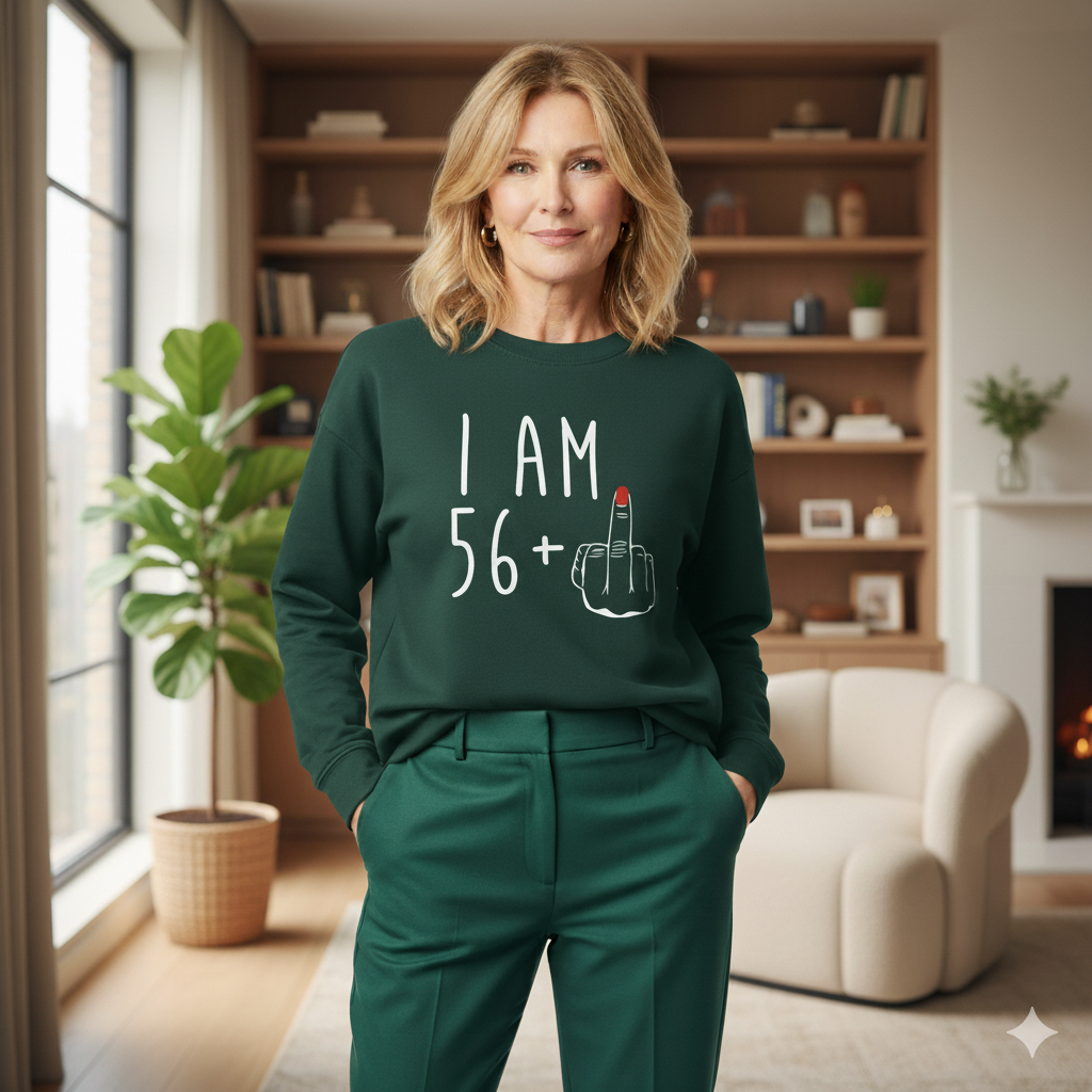57th Birthday Sweatshirt For Women