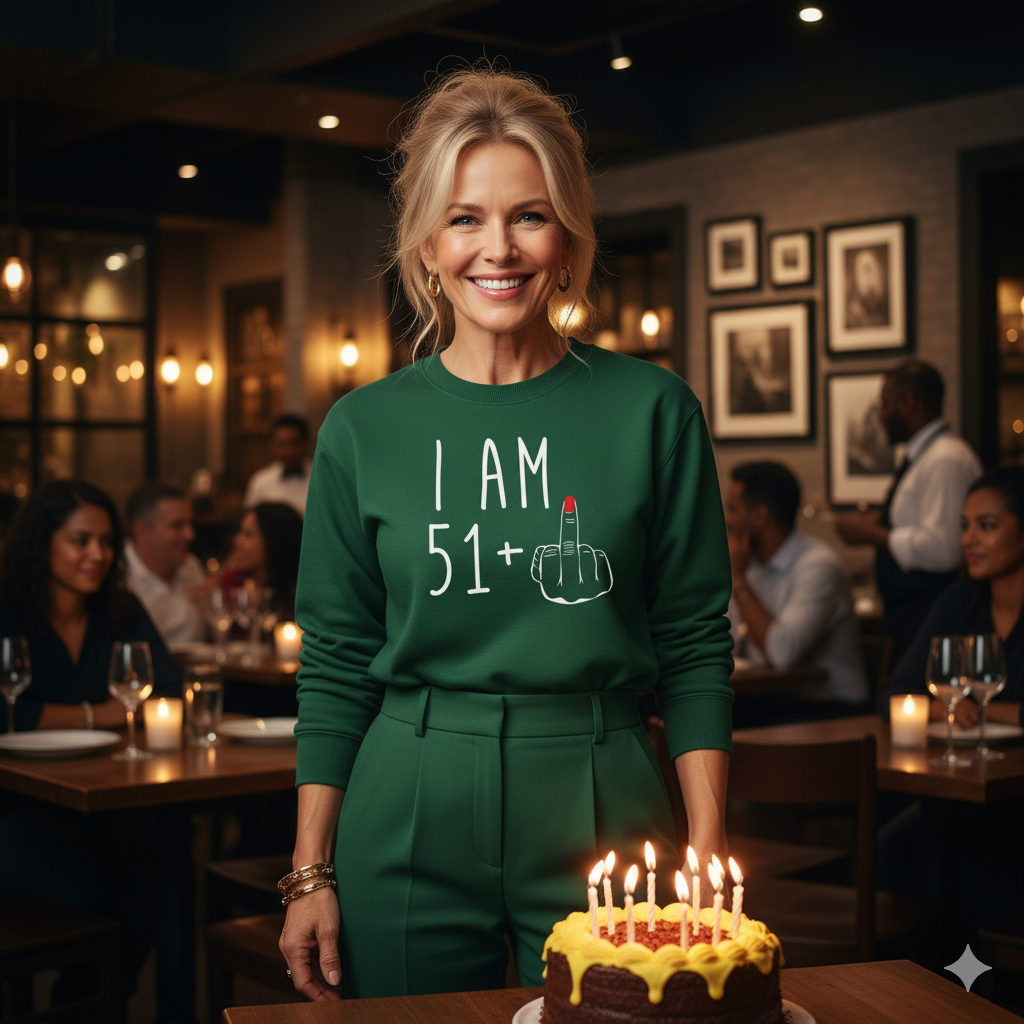 52nd Birthday Sweatshirt For Women