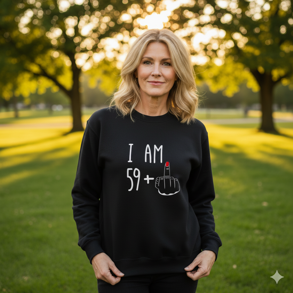 60th Birthday Sweatshirt For Women