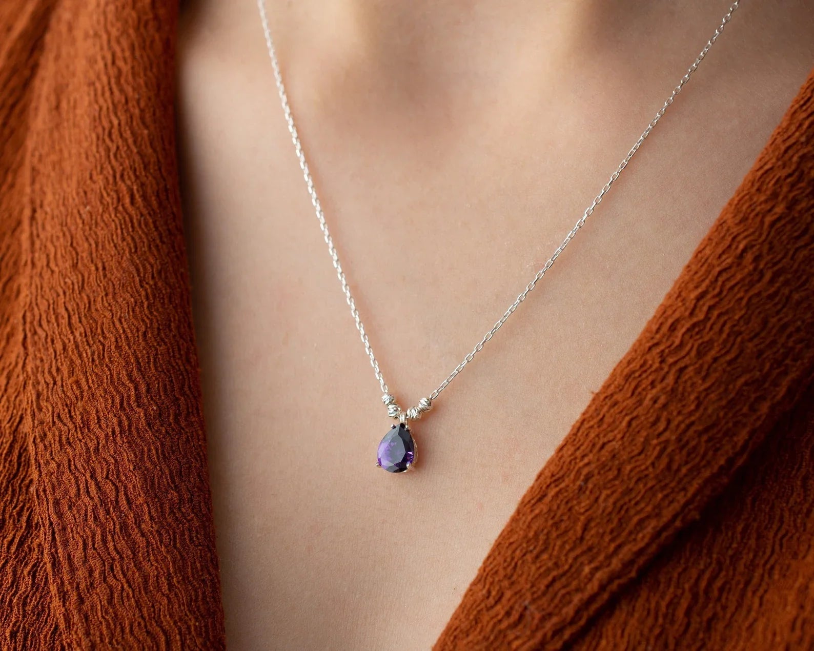 Birthstone Birthday Necklace