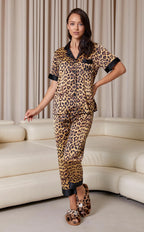 Leopard Pajama Birthday Outfit