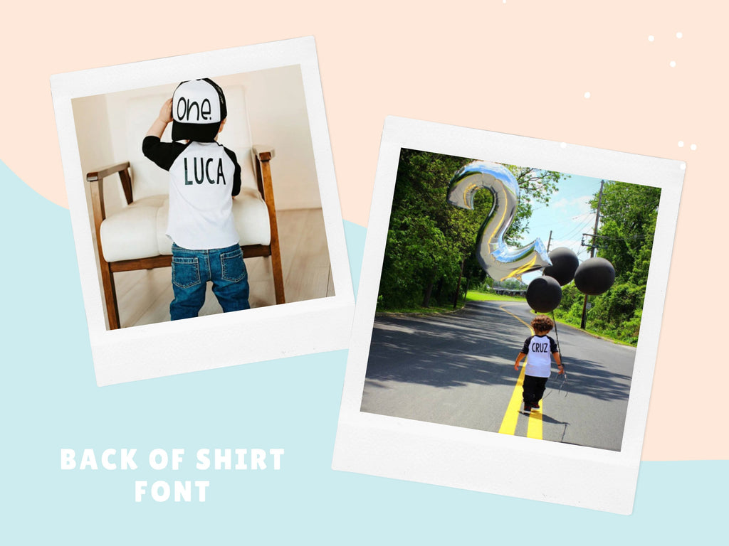 First Birthday Shirt - 1st Birthday Boy