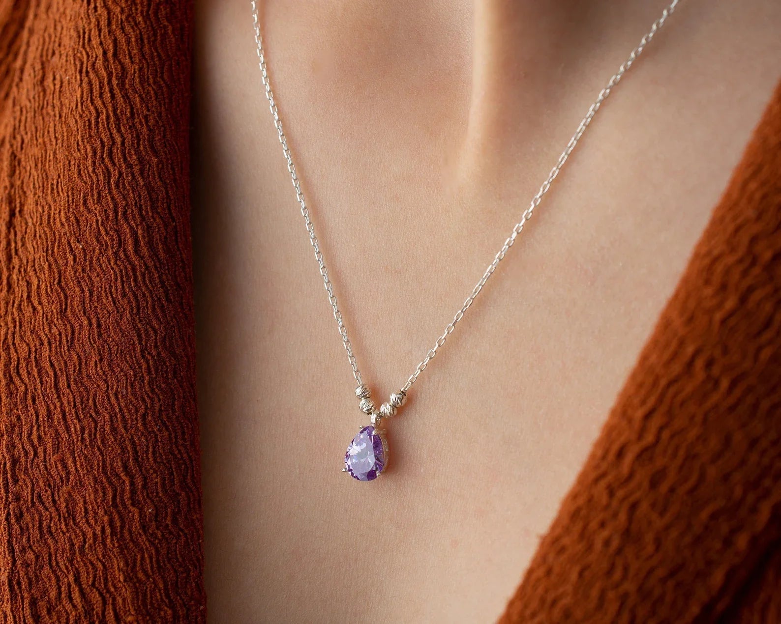 Birthstone Birthday Necklace
